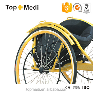 TOPMEDI speed king <span class=keywords><strong>fauteuil</strong></span> <span class=keywords><strong>roulant</strong></span> de sport de <span class=keywords><strong>course</strong></span> de bonne qualité <span class=keywords><strong>pour</strong></span> les concours de <span class=keywords><strong>course</strong></span> handicapés - Product Image 4