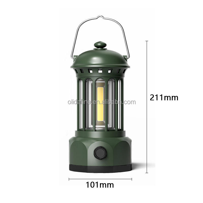 10pcs/lot New Design Vintage Camping Lantern Outdoor Camping Light Portable Led Lantern