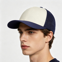Casquette Trucker Snapback Structurée à 5 Panneaux avec Logo Personnalisé, en Mousse Respirante et Réglable, à Calotte Haute, Vente en Gros