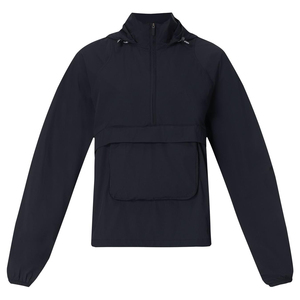 <strong>Women</strong> Half Zip Hooded Windbreaker <strong>Packaway</strong> <strong>Jacket</strong> Lightweight Anorak Running Hiking Workout Daily Outdoor Casual Wear - Product Image 4