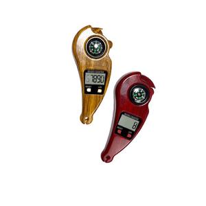 เคาน์เตอร์นับจำนวนแบบพกพา Jixin ลายไม้ พร้อมเข็มทิศ LED และตัวนับแบบลูกบอล สำหรับจับถือ - Product Image 2