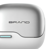 Auriculares con Opciones de Cancelación Activa de Ruido ANC, Mini Auriculares Inalámbricos BT con Estuche de Carga de Batería de 500 mAh, TWS Air Pro