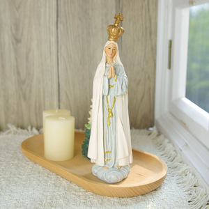 Produits en stock Statues religieuses catholiques Résine Chrétienne Fait main Cadeau chrétien Statue de la <span class=keywords><strong>Vierge</strong></span> Marie de <span class=keywords><strong>Fatima</strong></span> - Product Image 3