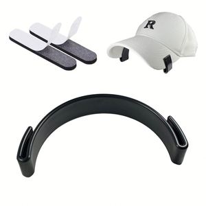 Outil de courbure de visière de casquette, sans vapeur, revêtement plastique, avec boucles de fixation, bande de façonnage de courbe parfaite pour casquettes de baseball - Product Image 1