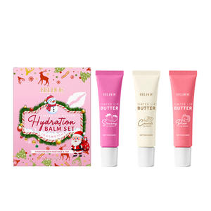 Set de bálsamos labiales de colores, hidratantes y voluminizadores, cuidado suave para la piel, set de bálsamos labiales - Product Image 1