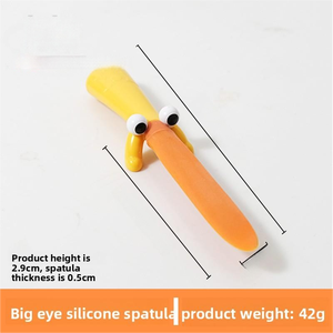 มีดปาดเนย จิ้มแยม ปาดเบเกิล ปาดชีส สำหรับทำขนมเค้ก ยี่ห้อ Canada <span class=keywords><strong>Joie</strong></span> Silk Flower  คุณสมบัติ นุ่มและแข็ง ผลิตในจีน - Product Image 3