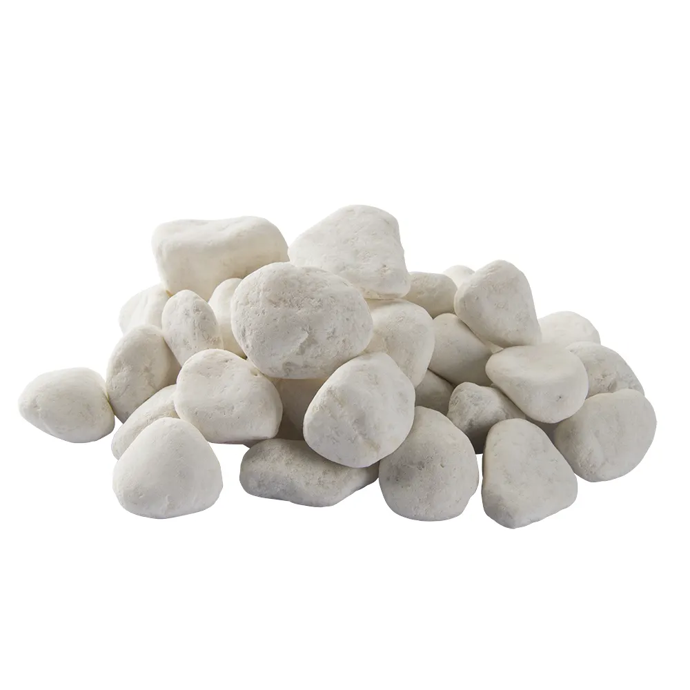 Оптовая продажа природных садовых белых камней