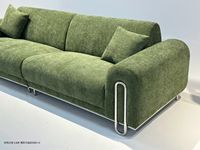 Ensemble de canapés modulaires convertibles et extensibles, canapé sectionnel doux et confortable, modules de canapé modernes en velours chenille