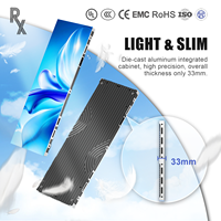 Panel LED para Interiores, Fijo, a Todo Color, 4K, P1.2 P2.5, Delgado, para Centros Comerciales, Imagen Nítida, Diseño Duradero, Uso Continuo
