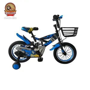 Cina 12 16 20 pollici bicicletta per bambini con ruote di formazione Phillips bicicletta a velocità singola per 3-10 anni a basso prezzo