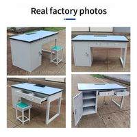 Banc de travail industriel sur mesure pour atelier, ligne d'assemblage, table en acier ESD, banc de travail électronique pour salle blanche