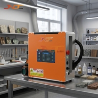 Machine de nettoyage laser à fibre pulsée multimode, 12 modes de nettoyage, 500W, portable, pour l'élimination de la rouille de l'acier inoxydable, haute performance