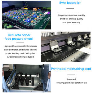 Impresora de Gran Formato de 3.2m con 4/8 Cabezales de Impresión 512i, Máquina de Impresión con Tinta Solvente para Impresión de Lonas de Vinilo Flexibles - Product Image 3