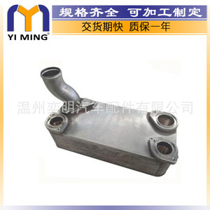 เครื่องระบายความร้อนน้ำมันเชื้อเพลิงแบบสเตนเลสสำหรับ DAF 85CF 95XF 1449652 1643669 1840389 YM-SS112ขนาด1.2ม. การกระจายความร้อน - Product Image 3