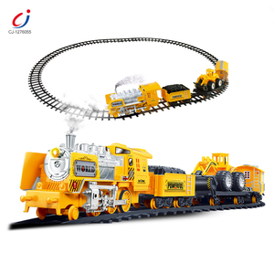 Chengji Rails modelo <span class=keywords><strong>tren</strong></span> de juguete pista ciudad pista ranura dibujos animados música ligera Juguete plástico clásico <span class=keywords><strong>tren</strong></span> eléctrico <span class=keywords><strong>tren</strong></span> de juguete - Product Image 1