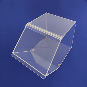 Contenedor de acrílico transparente apilable personalizado para caramelos, contenedor de caja Lucite al por mayor para tienda minorista - Product Image 2