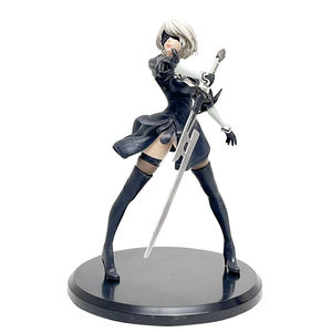 2025 Hot Sale 2 Stili 13-15CM NieR 2B YoRHa No.2 Type B Statuette <span class=keywords><strong>Anime</strong></span> in PVC Ragazze Sexy Statuette NieR Automata Giocattoli Regalo - Product Image 4