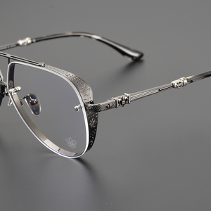 CHARMLIBRARY Luxury Brand Eyeglass Clear Pilot Prescription Myopia <strong>Read</strong> CH8155 Men Women <strong>Fashion</strong> Good Quality <strong>Glasses</strong> Frame - Product Image 5