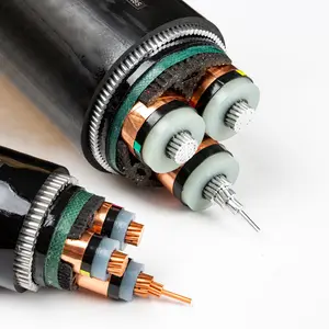 Medium Voltage Multi Core Swa Steel Wire Armoured XLPE PVC Insulated Power Cable 185mm2 400mm2
