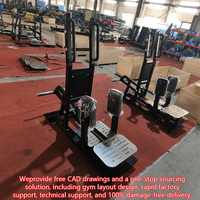 Máquina Abductora Comercial para Entrenamiento de Fuerza de Muslos Externos y Glúteos Laterales en Gimnasios