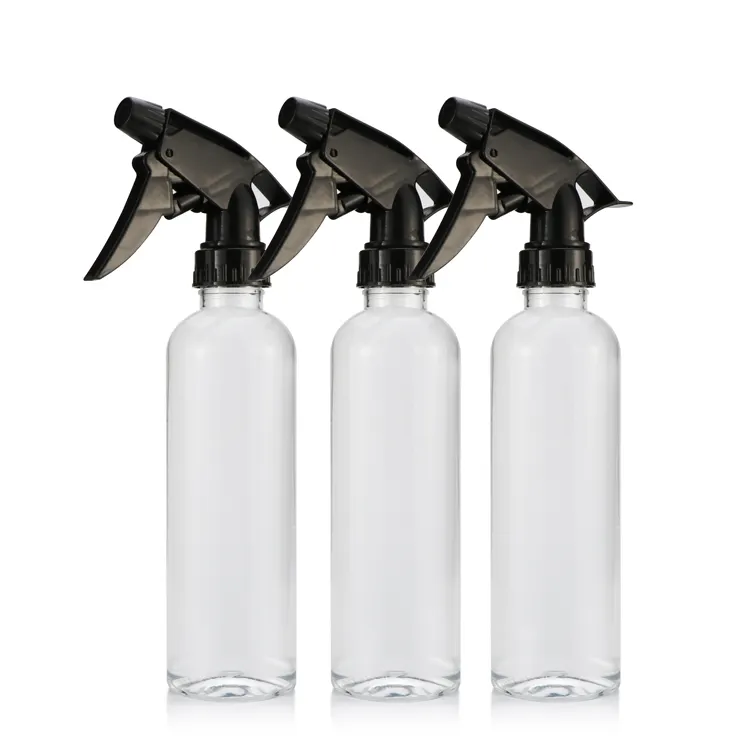 100ml 200ml 300ml 400ml 500ml plastic pet hdpe empty clear trigger spray bottle