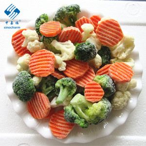 Sinocharm HACCP precio de fábrica verduras mixtas congeladas zanahoria <span class=keywords><strong>coliflor</strong></span> brócoli - Product Image 1