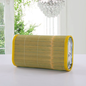 Almohada de Bambú Refrescante Rectangular con Diseño de Tallo de Té, Patrón Sólido, 2.1-3 Jin, Para Uso en Verano - Product Image 1