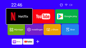 OEM Personalización <span class=keywords><strong>A32</strong></span> Inteligente Android 13 Dual WiFi 6 Portátil HD 720P Soporte 4K Home Cinema Video Mini Proyector LED - Product Image 5