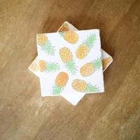 Carreau moderne en céramique motif fruits mosaïque 10mm d'épaisseur imperméable couleurs personnalisables hôtel cuisine salle de bain restaurant sous-verres