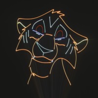 Projecteur laser LED RVB extérieur 60W pour spectacle de lumière sur scène IP65 évalué DMX512 Animation de repère contrôlée pour les grands événements 40W