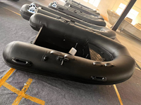 Bateau semi-rigide en aluminium Liya 2,4 m 2,7 m avec tube en Hypalon PVC et coque rigide, certifié CE ISO