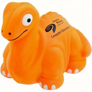 Jouet anti-stress en PU personnalisé avec logo de dinosaure, ballon anti-stress promotionnel - Product Image 6