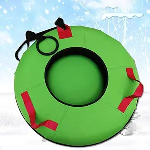 Inflatable Tuyết Ống Sled Heavy Duty Tuyết Ống Cho Trẻ Em Và Người Lớn