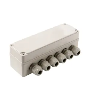 CNPNJI IP65 Waterproof New Plastic Waterproof Abs Junction Box 50*70*24MM PHT-6P