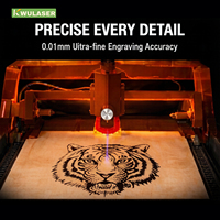 Machine de gravure laser 3D de bureau mini haute précision professionnelle 3W 5W 10W pour marquage CNC sur bois, acrylique, papier, pierre