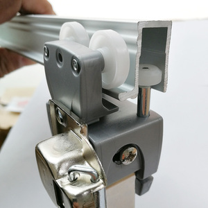 Poulie de <span class=keywords><strong>porte</strong></span> coulissante <span class=keywords><strong>Hettich</strong></span> Wingline L, accessoires pour armoire coulissante, nickel, utilisation en cuisine et salle de bain, ressort de pression - Product Image 5