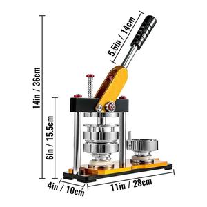 Thiết Kế Mới Giá Tốt Nhất Của Nhãn Hiệu Huy Hiệu Nút Máy Sản Xuất Thông Tư Nút Máy Sản Xuất - Product Image 4