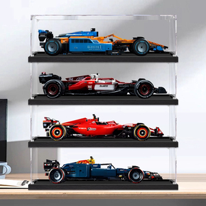 Vitrina acrílica moderna para LEGO 42141 42207 42171 F1 Race Car Dust Cover y caja de almacenamiento de figuras - Product Image 2