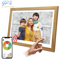 Nouveau modèle 10.1 pouces cadre photo numérique 1024*600 haute résolution jouer vidéo/photo/musique/calendrier/horloge cadre photo numérique