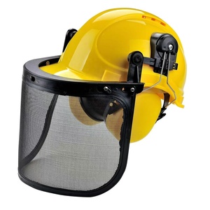 <span class=keywords><strong>Visière</strong></span> de visage de maille en acier de vente d'usine pour l'exploitation forestière <span class=keywords><strong>et</strong></span> <span class=keywords><strong>casque</strong></span> de sécurité anti-bruit <span class=keywords><strong>avec</strong></span> cache-oreilles <span class=keywords><strong>et</strong></span> <span class=keywords><strong>casque</strong></span> dur de travailleurs forestiers - Product Image 1
