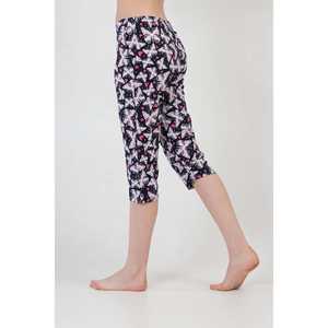 Pantalones de Pijama Capri para Mujer, Modelo Supreme Allec, Mezcla de Colores, Tejido Suave, Ropa de Dormir Informal - Product Image 2