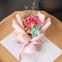 Bouquet de roses séchées, parfum de voiture, clip de ventilation, fleurs éternelles, bouquet éternel