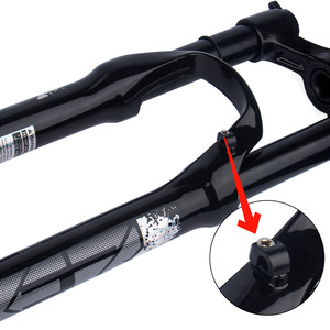 Horquilla Delantera para Bicicleta de Montaña Bolany, 28.6mm, Amortiguación de Aire, 26 Pulgadas, Eje QR - Product Image 1