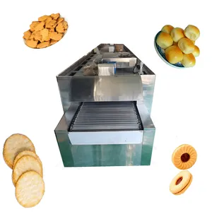 Nuovo design bruciatore a gas pita pane tunnel forno tazza tunnel sublimazione forno macchina per fare il pane dalla cina