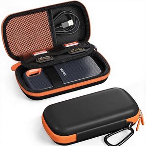 Estuche de Viaje Rígido y Resistente a Golpes con Cierre de Cremallera Eva Personalizado de Fábrica para Sandisk Portable SSD - Product Image 1