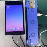 Écran tactile capacitif LCD 8 pouces mural pour contrôle industriel et machines de vente autonomes IA