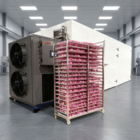 Hallo Rivier 15-100M ³ Industriële Voedseldroogmachine Warmtepomp Fruitdroger Met Hoge Capaciteit Bloementhee Motor Plc