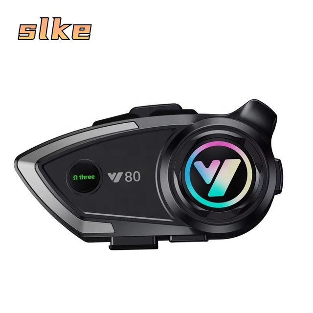 SLKE Y80 Motorcycle Helmet Headset with Voice Control Volume Control EQ Sound Effect Heavy Bass-Source