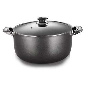 Không dính Đen đồ nấu nướng chậu đầy màu sắc chất lượng cao Nhà Bếp Nấu Ăn không dính nhôm Cookware chậu Set cho Trang chủ sử dụng - Product Image 6