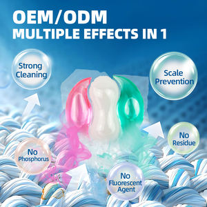 Amostra Grátis a Granel de Cápsulas de Lavagem Ativadas Descartáveis Ecológicas e Custo-Efetivas Anti-Odor e Neutralizadoras de Suor para Vestuário - Product Image 2